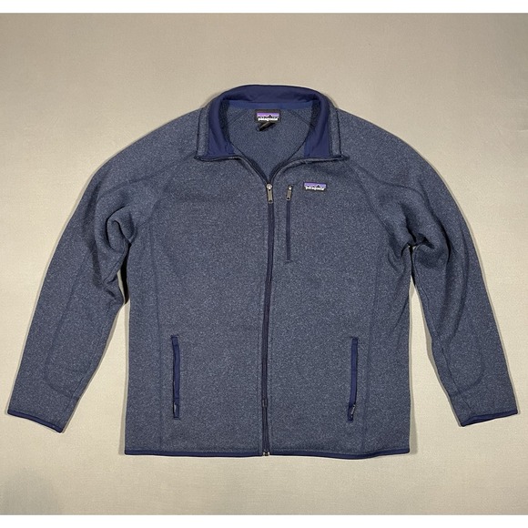 Patagonia Other - Patagonia Better Sweater Jacket Features A Knit Exterior with Heathered Blue XL